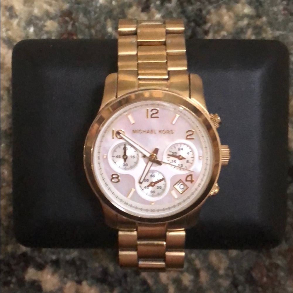 Gold Michael Kors Watch